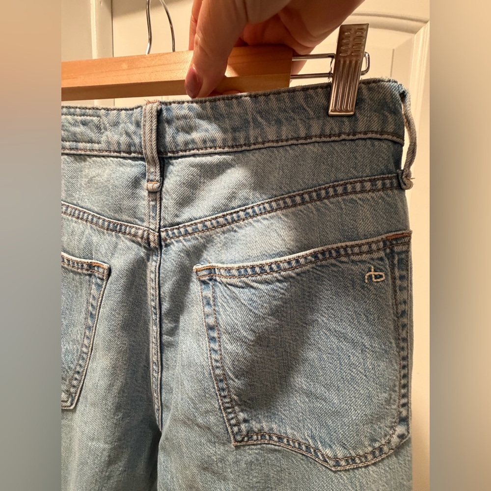 NWT! rag & bone Light Blue Lori cropped jeans - Picture 7 of 11